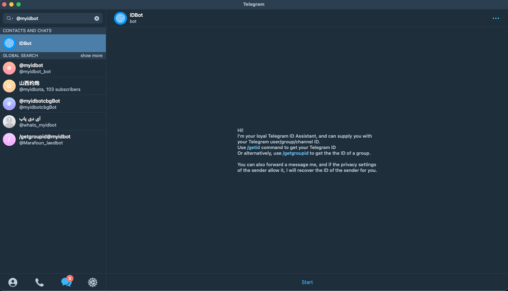 How to make a Telegram bot for sending error messages.